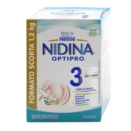 Nestlè Nidina Latte Crescita 3 Optipro in Polvere - 1200gr
