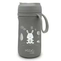Nuvita Borraccia Bambini Termica in Acciaio - 350ml - Grigio