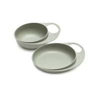 Nuvita Set 2pz Ciotola e Piatto Easy Eating - Green