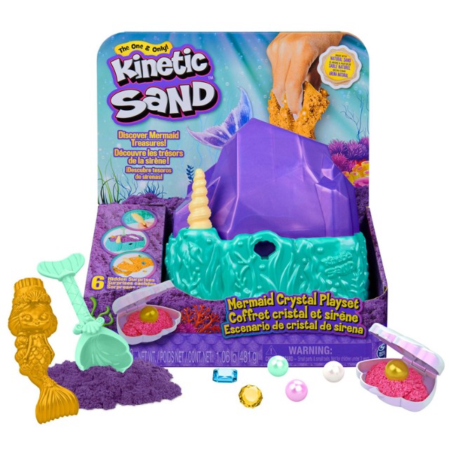 Kinetic Sand il Cristallo della Sirenetta
