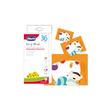 Chicco Tovagliette Bimbo Easy Meal Monouso - 20 pz