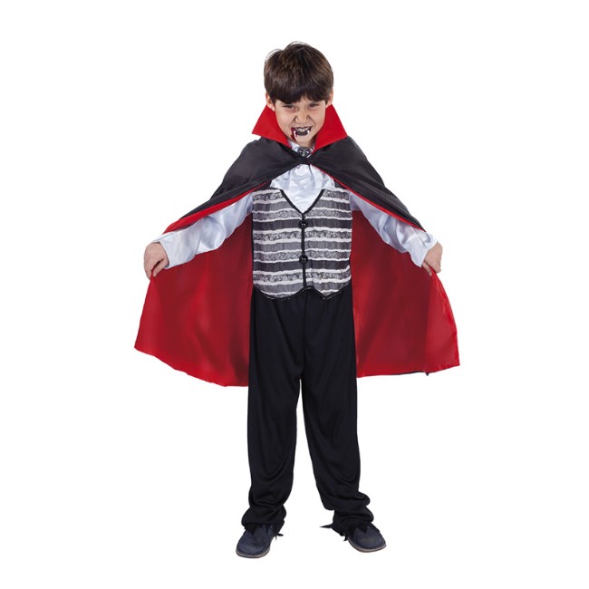Rubie's Mantella Dracula Nera con Fodera Rossa