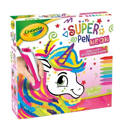 Crayola Super Pen Unicorno Neon