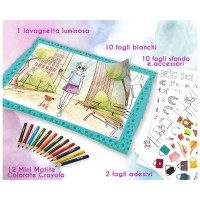 Crayola Lavagnetta Luminosa Crea la Moda Creations