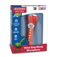 Bontempi Microfono Karaoke con Effetti Luminosi