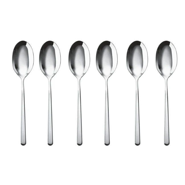 Sambonet Linear Set 6 Cucchiaini Caffè Espresso