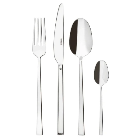 Sambonet Rock Servizio Tavola 24 Posate Inox