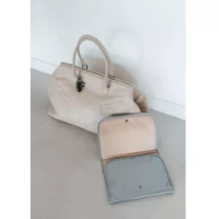 Bamboom Borsa da Viaggio con Tracolla in Ecopelle - Black