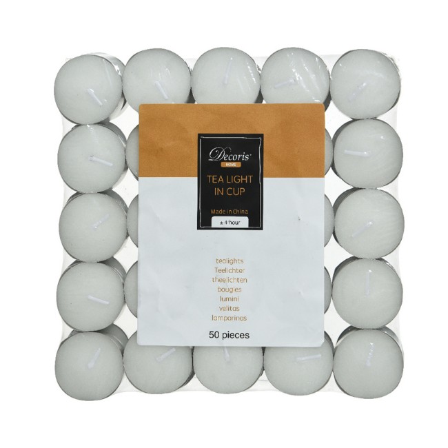 Set 50 Candele Tealight