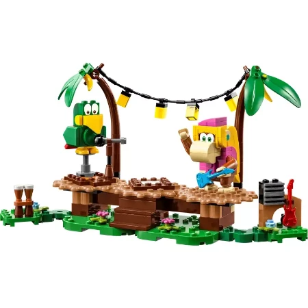 LEGO Super Mario Bross Pack di espansione Concerto nella giungla di Dixie Kong 71421