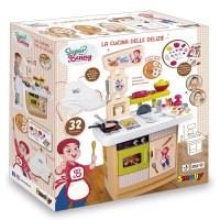 Smoby Super Benny Cucina delle Delizie con 32 Accessori