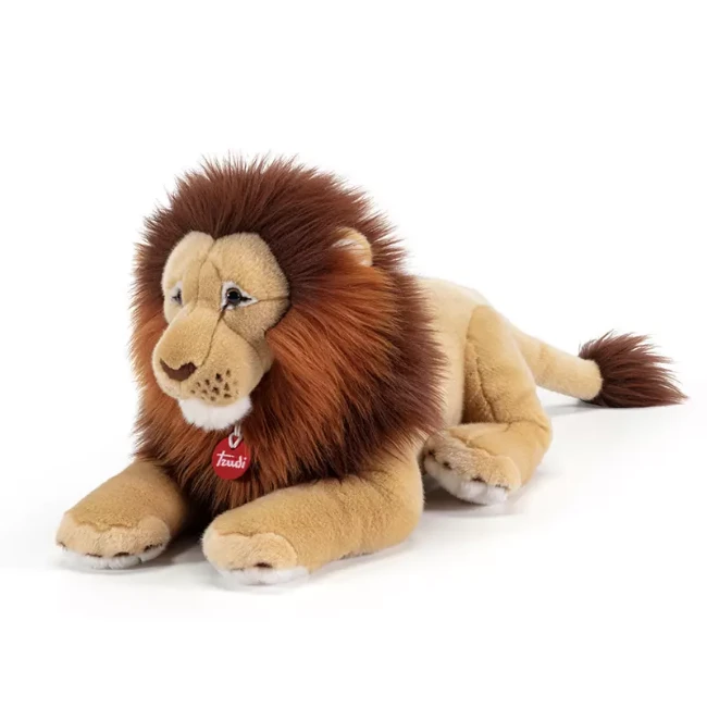 Leone di peluche realistico fatto a mano: peluche da collezione - Italia