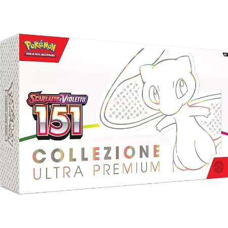 Pokemon Scarlatto e Violetto Collezione Ultra Premium 151 
