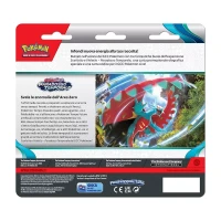 Pack Blister Pokémon JCC Écarlate Et Violet - 3 Boosters Aléatoires + Cartes Promo Arcanin & Oyacata - 3