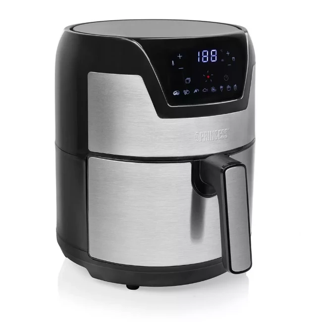 Princess Friggitrice ad Aria Calda Aerofryer Digital in Acciaio Inox XXL 4,5L