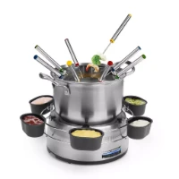Princess Set Family Fondue per Bourguignonne e Fonduta in Acciaio Inox - 8 Persone