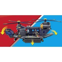 Playmobil City Action Unità Speciale Elicottero 71149