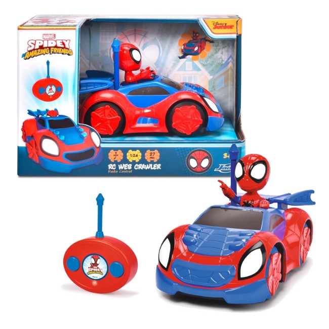Spidey Amazing Friends Rc Spidey Web Crawler 17 cm
