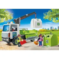 Playmobil City Action Camion Trasporto Contenitore Rifiuti 71431