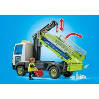 Playmobil City Action Camion Trasporto Contenitore Rifiuti 71431