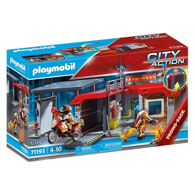 Playmobil City Action Stazione dei Vigili del Fuoco 71193