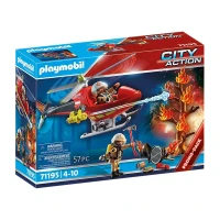 Playmobil City Action Elicottero dei Vigili del Fuoco 71195