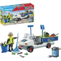 Playmobil City Action Pulizia della Città con il Veicolo 71433