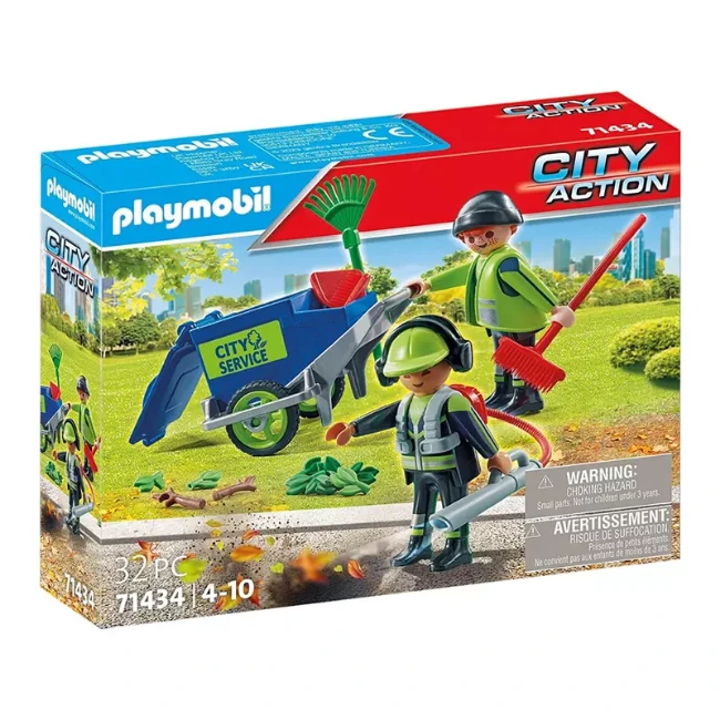 Playmobil 71434 City Action Street Cleaning Team, Ghana