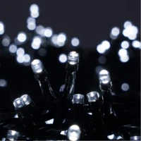 Catena Luminosa Solare 180 Led Bianco Freddo con Giochi Luce