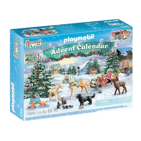 Playmobil Horse World Calendario dell'Avvento - Viaggio di Natale in slitta 71345