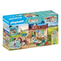 Playmobil Horse World Stalla con Veterinario 71352