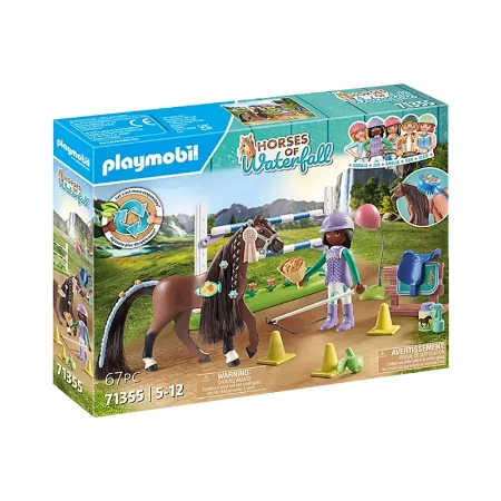 Playmobil Horse World Percorso a Ostacoli per Torneo 71355
