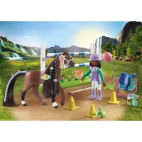 Playmobil Horse World Percorso a Ostacoli per Torneo 71355