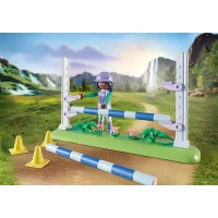 Playmobil Horse World Percorso a Ostacoli per Torneo 71355