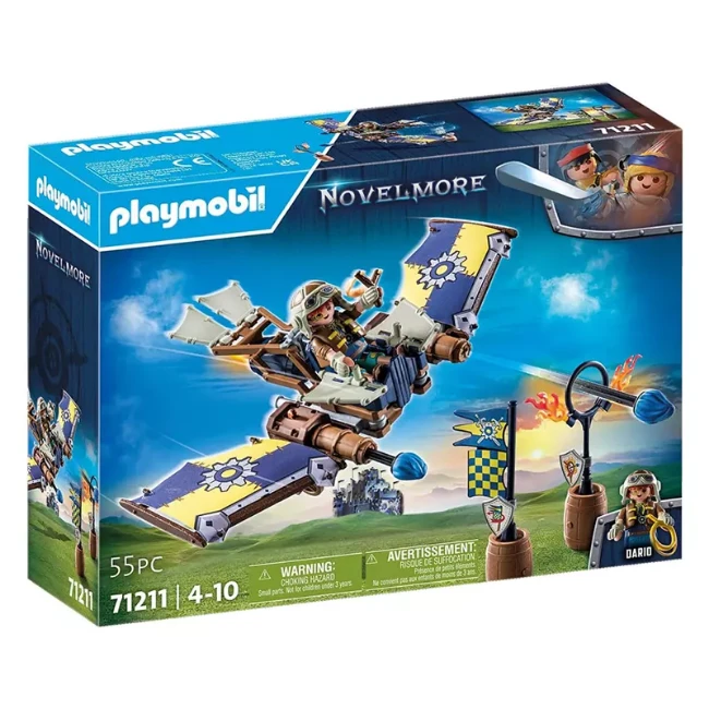 Playmobil Novelmore Dario con Aliante 71211