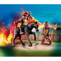 Playmobil Novelmore Guerrieri di Burnham - Cavaliere di Fuoco 71213