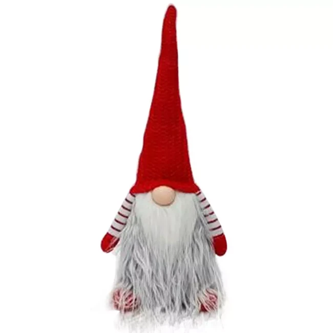 Paniate Gnomo di Natale con Cappello di Lana 50 cm