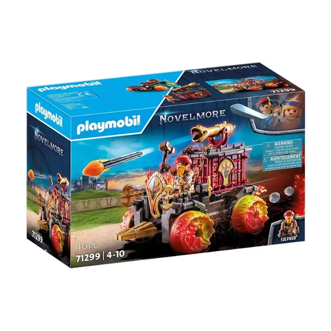 Playmobil Novelmore Guerrieri di Burnham - Ariete Infuocato 71299