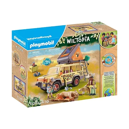 Playmobil Wiltopia - Fuori strada con Leoni 71293