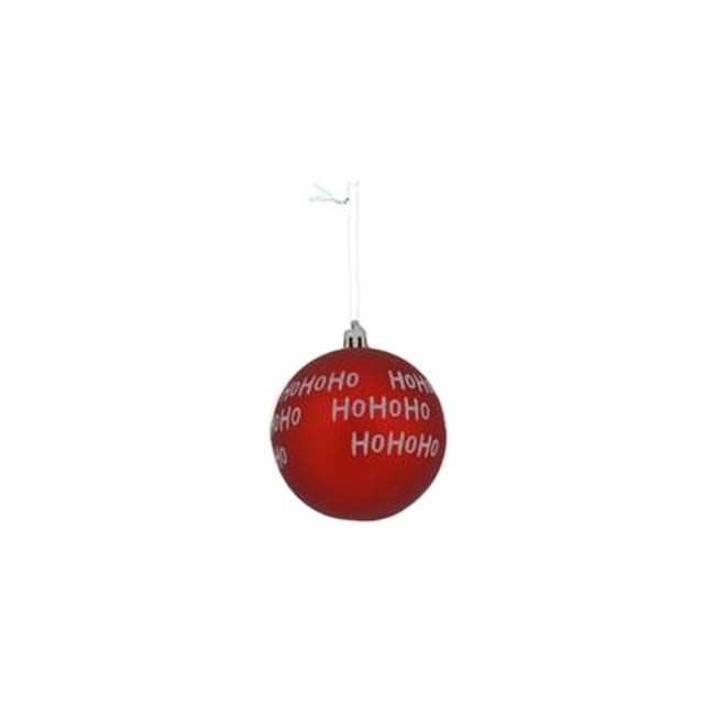 Palla di Natale Hohoho 8 cm