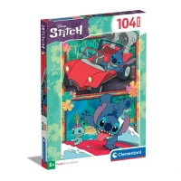 Clementoni Puzzle Disney Stitch in Macchina Verticale 104 pezzi