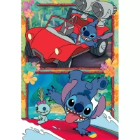Clementoni Puzzle Disney Stitch in Macchina Verticale 104 pezzi