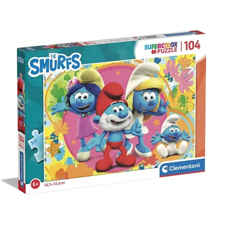 Clementoni Puzzle I Puffi 104 pezzi