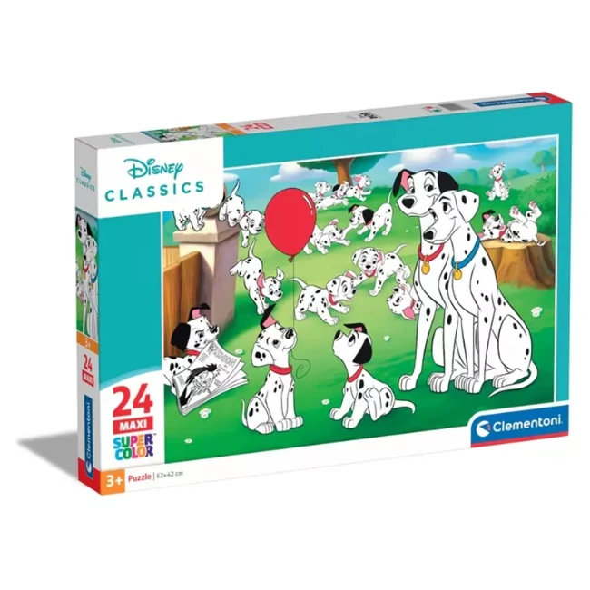 Clementoni Puzzle Disney Classics La Carica dei 101 24 maxi pezzi