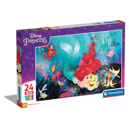 Clementoni Puzzle Principesse Disney La Sirenetta 24 maxi pezzi