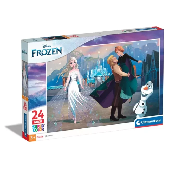 Clementoni Puzzle Principesse Disney Frozen 24 maxi pezzi