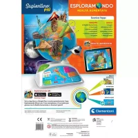 Globo Interattivo Clementoni Sapientino Esploramondo Digital - Gioco Educativo Per Bambini 7+ Con Penna Parlante