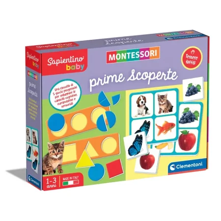Clementoni Sapientino Baby - Montessori Prime Scoperte