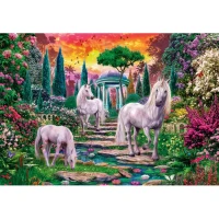 Clementoni Puzzle Classical Garden Unicorns 2000 pezzi
