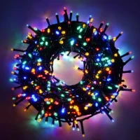Catena Luminosa Solare 480 Led Multicolore con Giochi Luce